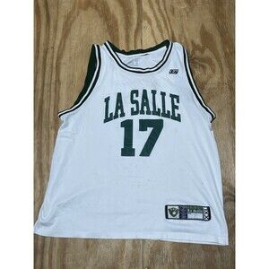 la salle cardona Jersey Tank Pullover White NCAA @j9 Explorers